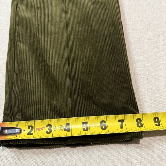 NWT Polo Ralph Lauren Pants Mens 36-30 Green Corduroy Stretch Classic Fit New - Picture 5 of 7